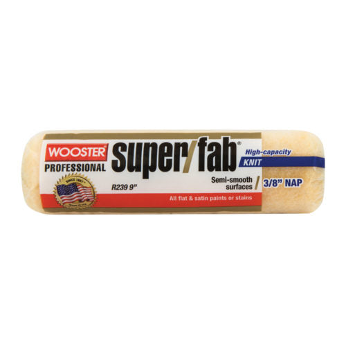 Wooster Brush Super/Fab Paint Roller Cover, 18 x 3/8