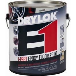Epoxy Floor Paint, Platinum Semi-Gloss, Gallon