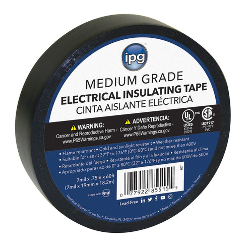 IPG Medium Electrical Tape (BLUE 3/4X60)