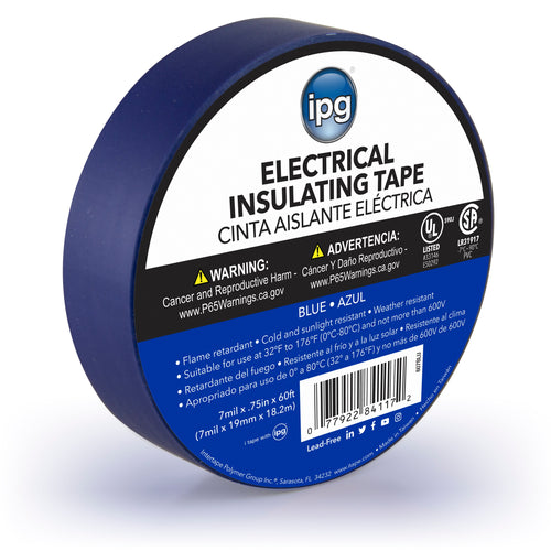 IPG Medium Electrical Tape (BLUE 3/4X60)
