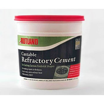 Rutland 611 Refractory Cement ~ One Gallon