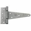 T-Hinge, Extra Heavy, Galvanized, 6-In.