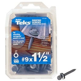 Roofing Screws, Hex, 1.5-In. x #9, 100-Pk.