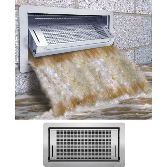 Smart Vent 8 In. x 16 In. Dual Function Automatic Foundation Vent