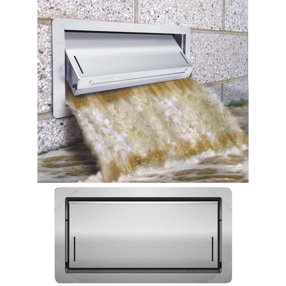 Smart Vent 8 In. x 16 In. Flood Protection Foundation Vent