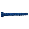 Monster Fastener Blue Ruspert Coated Steel Hex Washer Head TorqueMaster Masonry Screws