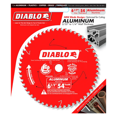 Diablo Saw Blade for Medium Aluminum