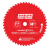Diablo 7-1/4 x 48-Teeth Steel Demon™ Cermet II Saw Blade for Medium Metal