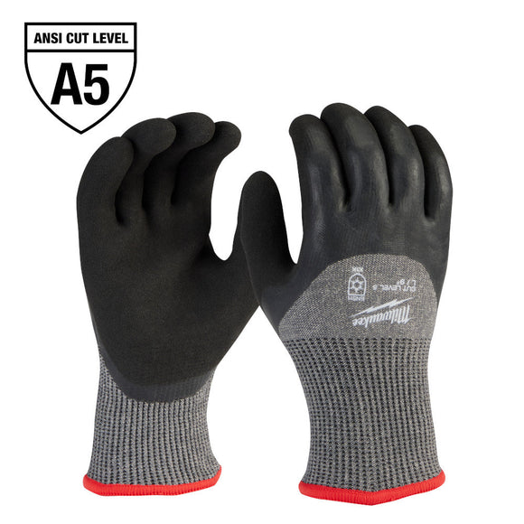 Cut Level 5 Winter Dipped Gloves - L