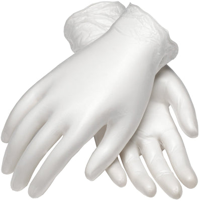 POWDER FREE VINYL GLOVES 100/BX