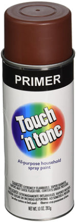 SPRAY PAINT 10 OZ RED TOUCH N TONE