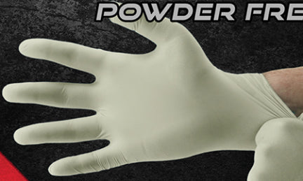 LATEX GLOVE 100 CT 5 MIL MED WHITE