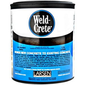 Larsen Products  Weld-Crete® Concrete Bonding Agent 1-QUART – Conspec  Materials, LLC
