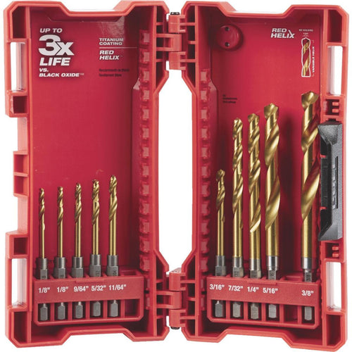 Milwaukee hex drill deals bits