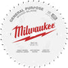 Milwaukee 10 In. 40-Tooth General Purpose Wood Circular Saw Blade