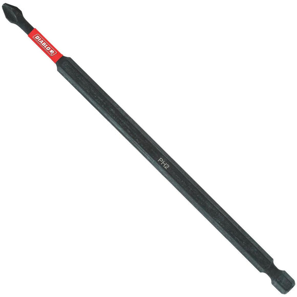 Diablo #2 Phillips 6 In. Power Impact Screwdriver Bit