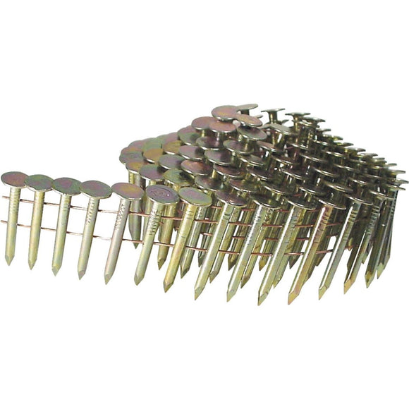 Grip-Rite 15 Degree Wire Weld Electrogalvanized Coil Roofing Nail, 1-1/2 In. (7200 Ct.)