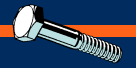 Midwest Fastener Coarse Hex Bolts 1/2-13 x 3-1/2